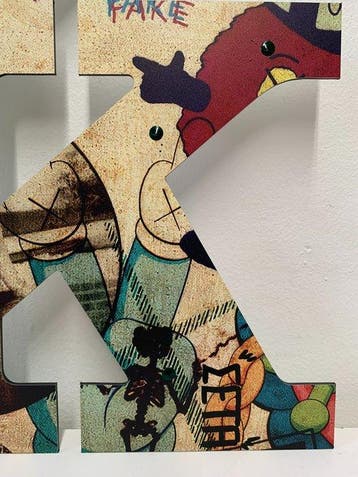 Meta Pop (1990) - Luck meets KAW´s, from: The Street Art, Antiek en Kunst