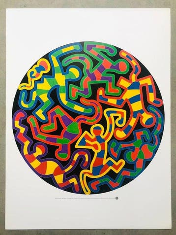 Keith Haring - Monkey Puzzle - Offset lithography- TeNeues