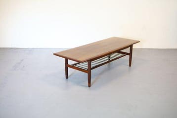 Salontafel - coffee table - rosewood - rare brazilian, Antiek en Kunst