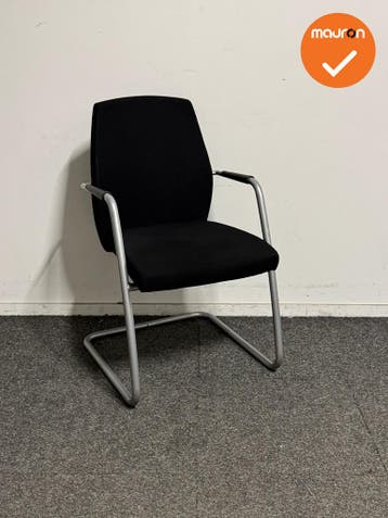 Sitland - Vergaderstoel - Zwart, Vergader- of Presentatieruimte, Ophalen of Verzenden, Gebruikt, Stoel