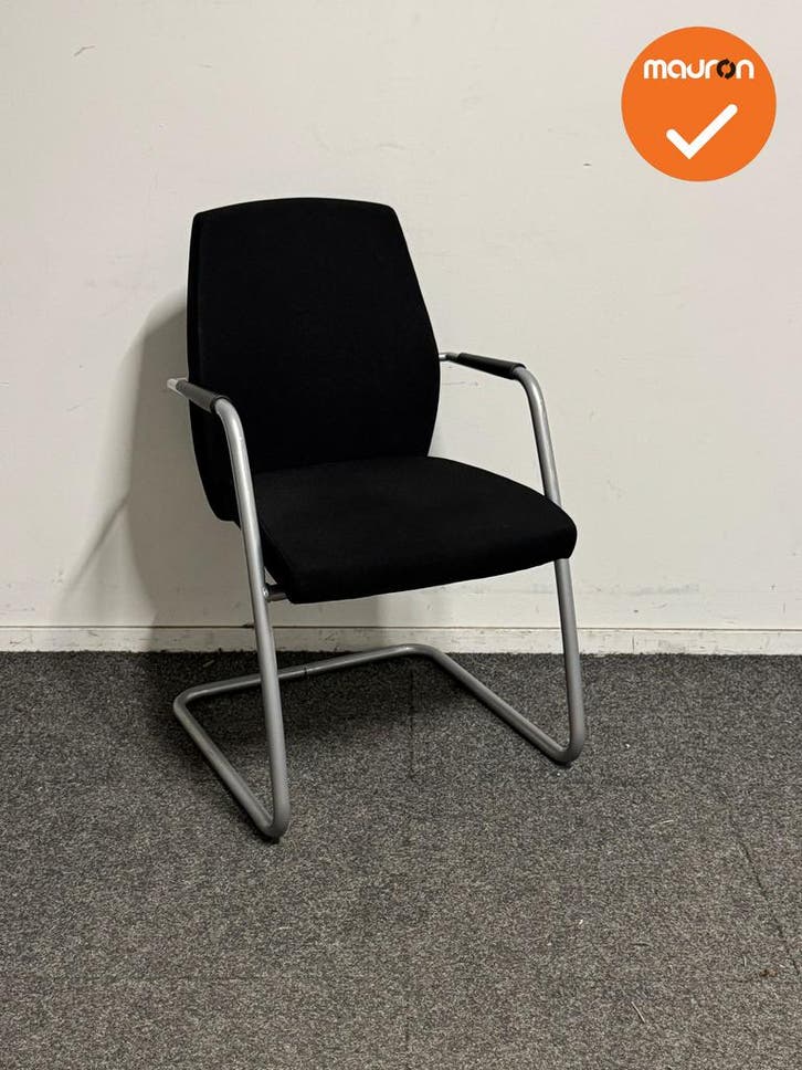 Sitland - Vergaderstoel - Zwart, Articles professionnels, Aménagement de Bureau & Magasin | Mobilier de bureau & Aménagement, Enlèvement ou Envoi