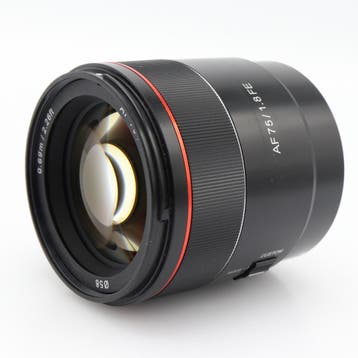 Samyang 75mm f/1.8 AF Sony FE | Tweedehands, Verzenden, Zo goed als nieuw