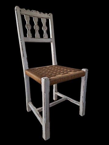 Stoel (6) - Hout - 6 stoelen