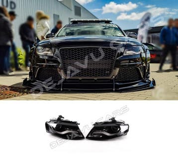 LED Koplampen Bi Xenon look voor Audi A4 B8, Ophalen of Verzenden