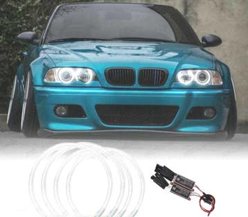 ANNEAUX LUMINEUX CCFL BMW E46 E36 E38 E39 ANGEL EYES, Auto-onderdelen, Verzenden
