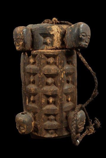 Tukula / Boîte de pommade - Kuba - République démocratique