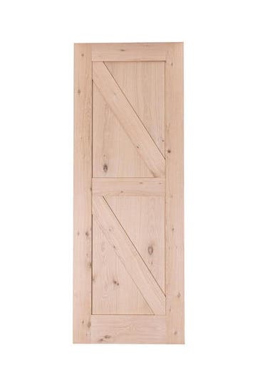 EIKEN DEUREN | Binnendeur | Schuifdeur | Loftdeur | Massief, Schuifdeur, 80 tot 100 cm, Binnendeur, Nieuw