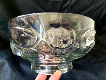 Josef Inwald - Schaal - Barolac-glas - Water lelies
