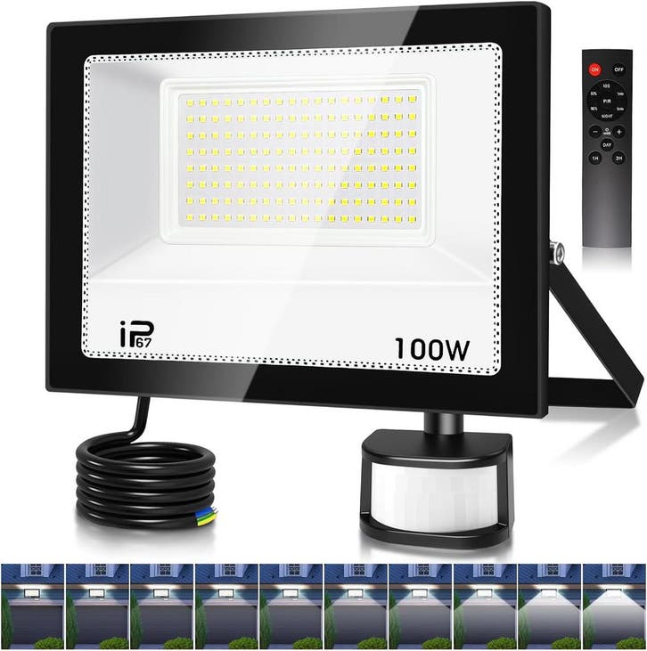 100W LED Schijnwerper | 40% korting | Retour deal, Jardin & Terrasse, Éclairage extérieur, Spots, Envoi