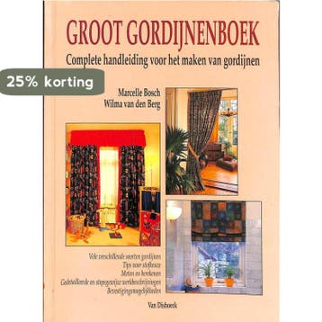 GROOT GORDIJNENBOEK 9789026934254 BOSCH, Verzenden, Gelezen, BOSCH