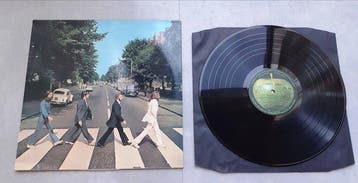 Beatles - THE BEATLES Abbey Road 1973 LP UK, French Export