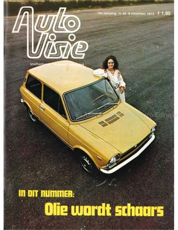 1973 AUTOVISIE MAGAZINE 45 NEDERLANDS, Nieuw