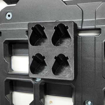 Accuhouder voor 4 kleine Milwaukee M12-accu’s, Doe-het-zelf en Bouw, Gereedschap | Handgereedschap, Ophalen of Verzenden, Nieuw