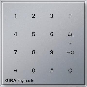 Gira Sans Clé Dans Tx44 Clavier De Contrôle DAccès - 260565, Bricolage & Construction, Verzenden