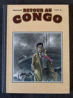 Hermann - Retour au Congo + dédicace + ex-libris - C - 1, Nieuw