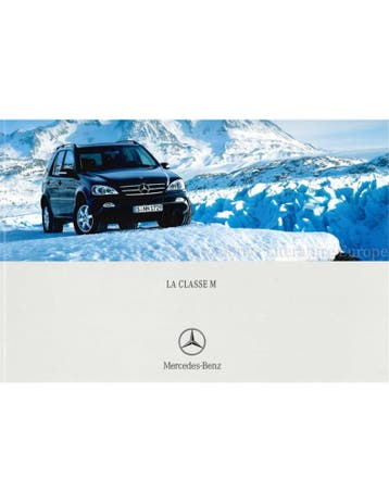 2003 MERCEDES BENZ M KLASSE BROCHURE FRANS, Nieuw