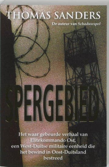 Spergebied - Sanders, Verzenden, Nieuw