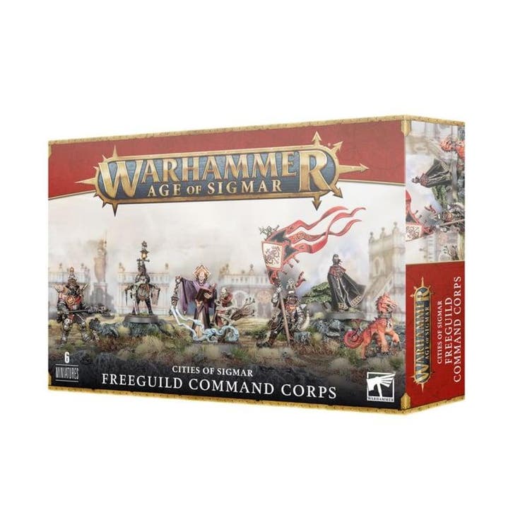 Cities of Sigmar Freeguild Command Corps (Warhammer nieuw), Hobby & Loisirs créatifs, Wargaming, Enlèvement ou Envoi