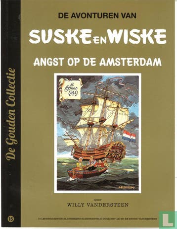 Suske en Wiske - Angst op de amsterdam - De gouden, Boeken, Verzenden, Nieuw
