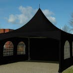 Ambisphere | Pagode 3x3m Zwart WIT Feesttent-Partytent, Partytent