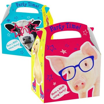 Uitdeelbox Boerderijdieren 15cm, Verzenden, Nieuw