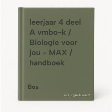leerjaar 4 deel A vmbo-k / Biologie voor jou - MAX /, Verzenden, Zo goed als nieuw, Bos