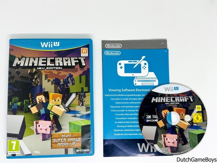 Nintendo Wii U - Minecraft - Wii U Edition - HOL, Consoles de jeu & Jeux vidéo, Jeux | Nintendo Wii U, Envoi