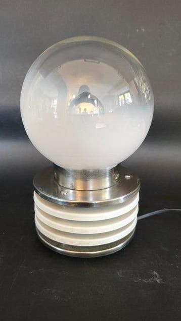 Tafellamp - Glas, Aluminium