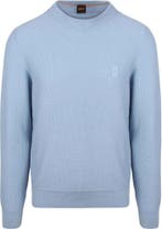 BOSS Trui Anion Blauw maat Maat 52/54 (L) Heren, Maat 52/54 (L), BOSS, Nieuw, Verzenden
