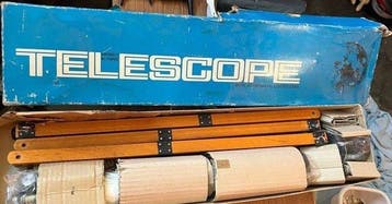 Refracting telescope - Cosmos 1000 - Vintage Achromatic