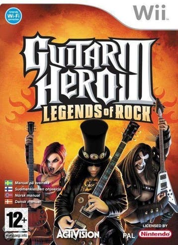 Guitar Hero 3 Legends of Rock (Wii Games), Ophalen of Verzenden, Zo goed als nieuw