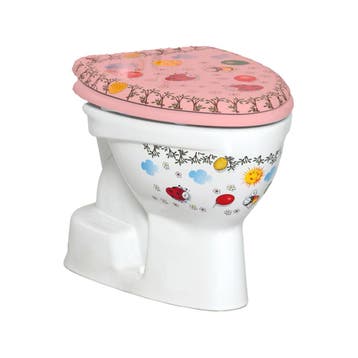 Staand Kindertoilet BWS Flower Achter Onder Aansluiting, Ophalen of Verzenden, Nieuw, Overige typen