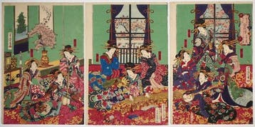 Utagawa Yoshitora /  Shin-Yoshiwara Edo-ch Kinpeir: