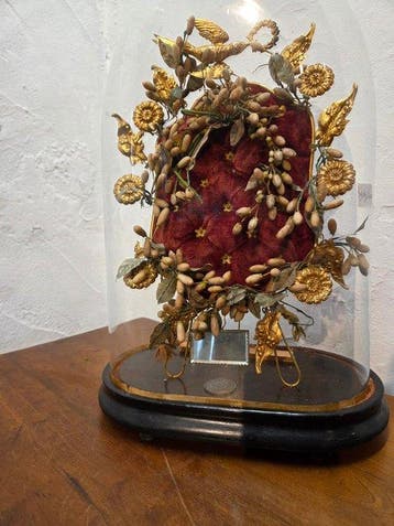 Globe - !!! - prachtige bruidsstolp, - 1901-1920 - Mooie