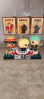 Funko - Action figure One Piece diorama Luffy Sanji Zoro -