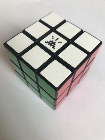 Invader (1969) - Rubiks x Invader - Edition limitée Mima