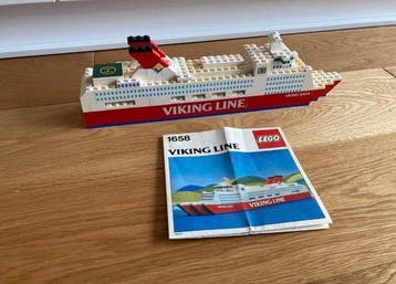 Lego Set - 1658 - Promotional - Viking Line Ferry ‚Viking, Nieuw
