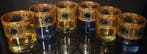 ISMIE LUX - Drinkservies (6) - exclusieve blauwe en