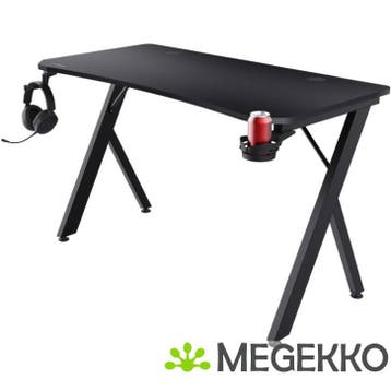 Trust GXT 712 Dynamus Gaming Bureau Zwart, Maison & Meubles, Verzenden