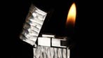 Dunill - Dome Bark Pattern Rollagas Lighter - Zonder, Nieuw