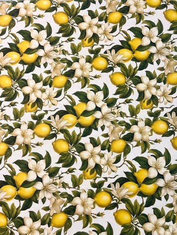 tafelkleed voor grote tafels “Fior di Limone” - Tafelkleed -