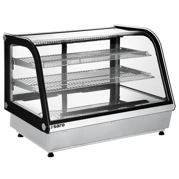 Drop-In Koelvitrine | IRENE | 146L | RVS/Zwart | 0°C/+12°C, Articles professionnels, Horeca | Équipement de cuisine, Envoi