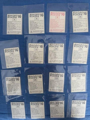 1996 Panini Europa 96 - 76 Sticker - Excellent (EX), Nieuw