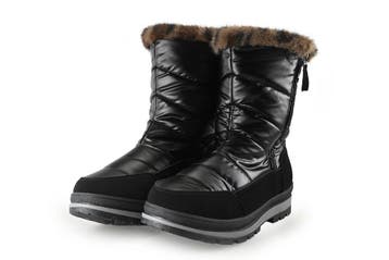 Studio London Snowboots in maat 42 Zwart, Kleding | Dames, Schoenen, Verzenden, Snowboots, Zo goed als nieuw, Studio London