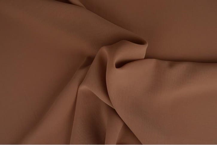 15 meter chiffon stof - oud roze, Hobby en Vrije tijd, Stoffen en Lappen, 120 cm of meer, 200 cm of meer, Roze, Nieuw, Polyester