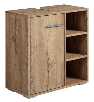 Wastafelkast Neptunus 60 x 28 x 60 cm Bruin Badkamerkast, Verzenden, Nieuw