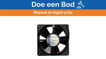 Bieden: EBM Papst DC Axial Fan  24V  Square Model - 4314, Ophalen of Verzenden, Nieuw
