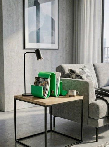 TiWo Design - Porte-revues - Space Age Wave Stand pour
