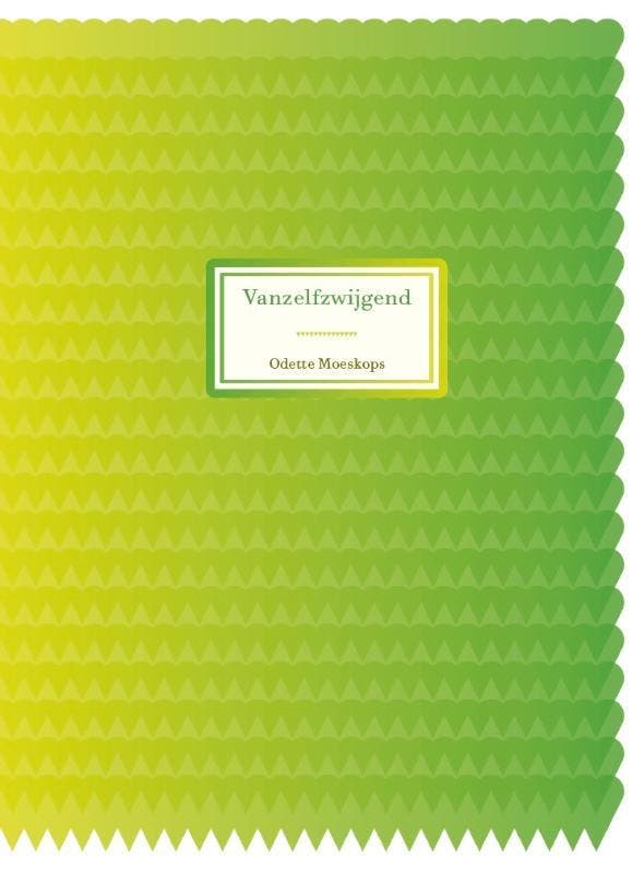 Vanzelfzwijgend | Odette Moeskops | Nieuw, Livres, Livres Autre, Envoi