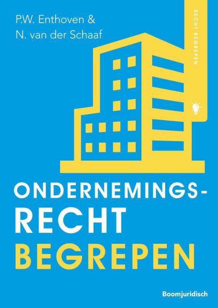 Ondernemingsrecht begrepen / Recht begrepen 9789462907263, Livres, Science, Envoi